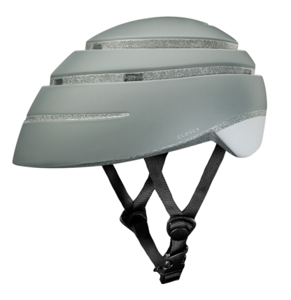 Casque Pliable Loop Fossil Blanc