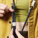 Cordon de téléphone tressé