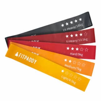 Fitpaddy – Kit 5 Bandes Élastiques de Résistance (EBND01)