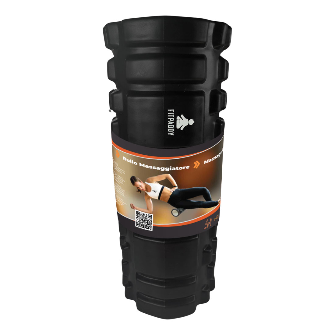 Fitpaddy – Rouleau de Massage Noir (MROLLER01) – Image 3